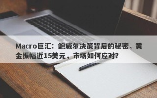 Macro巨汇：鲍威尔决策背后的秘密，黄金振幅近15美元，市场如何应对？