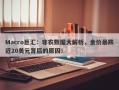 Macro巨汇：非农数据大解析，金价暴跌近20美元背后的原因！