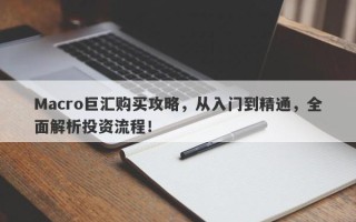 Macro巨汇购买攻略，从入门到精通，全面解析投资流程！