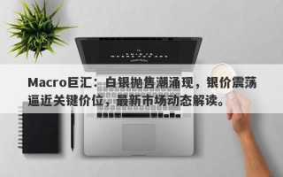 Macro巨汇：白银抛售潮涌现，银价震荡逼近关键价位，最新市场动态解读。
