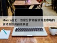 Macro巨汇：首席分析师解读黄金市场的波动及投资前景展望