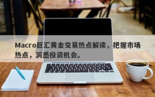 Macro巨汇黄金交易热点解读，把握市场热点，洞悉投资机会。