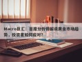Macro巨汇：首席分析师解读黄金市场趋势，投资者如何应对？