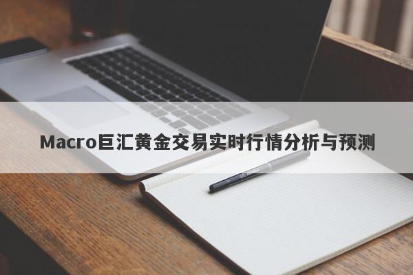 Macro巨汇黄金交易实时行情分析与预测-第1张图片-Macro Global Markets巨汇