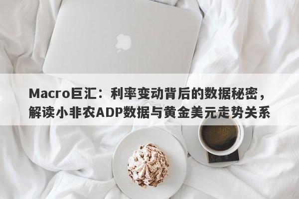 Macro巨汇：利率变动背后的数据秘密，解读小非农ADP数据与黄金美元走势关系-第1张图片-Macro Global Markets巨汇