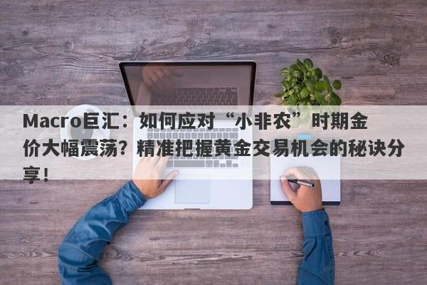 Macro巨汇：如何应对“小非农”时期金价大幅震荡？精准把握黄金交易机会的秘诀分享！-第1张图片-Macro Global Markets巨汇