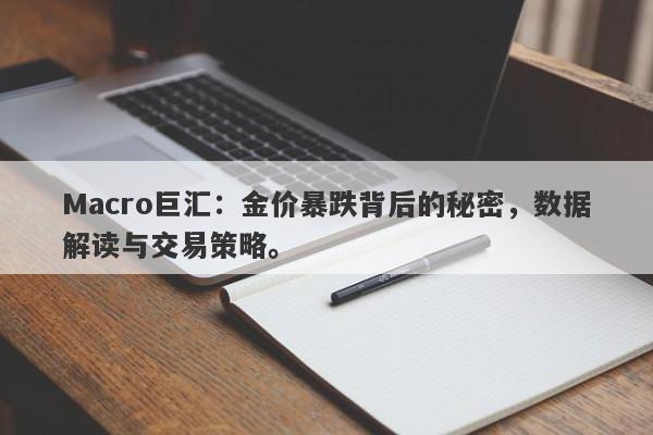 Macro巨汇：金价暴跌背后的秘密，数据解读与交易策略。-第1张图片-Macro Global Markets巨汇