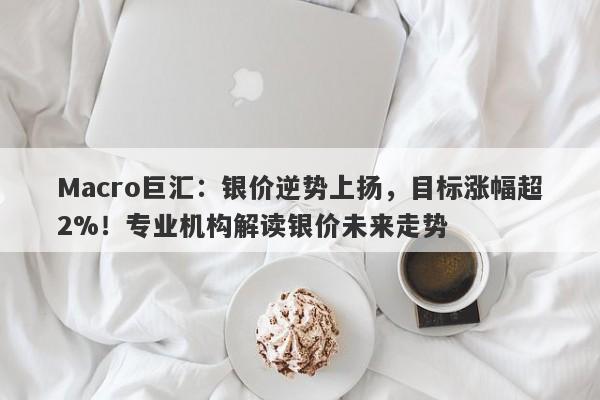 Macro巨汇：银价逆势上扬，目标涨幅超2%！专业机构解读银价未来走势-第1张图片-Macro Global Markets巨汇